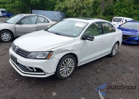 2016 Volkswagen Jetta 1.8T Sel из США, поврежденный, VIN 3VWL07AJ3GM297959